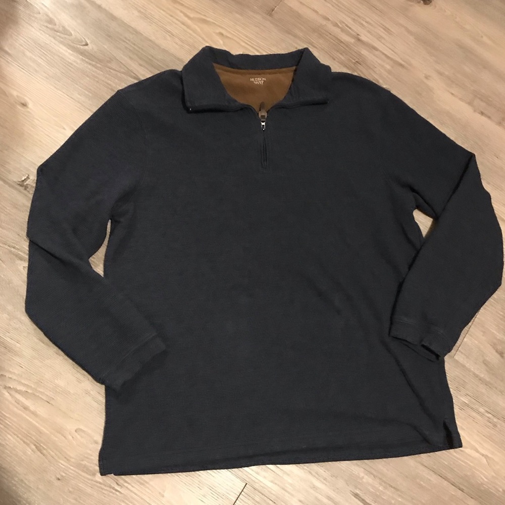 Hudson River Sweater Long Sleeve Half Zip